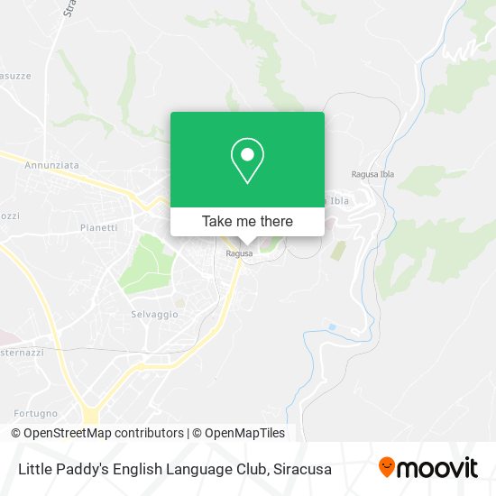 Little Paddy's English Language Club map