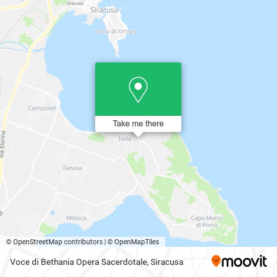 Voce di Bethania Opera Sacerdotale map