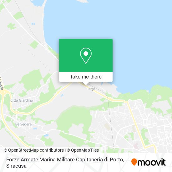 Forze Armate Marina Militare Capitaneria di Porto map