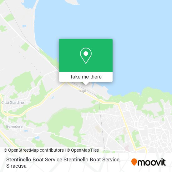 Stentinello Boat Service Stentinello Boat Service map