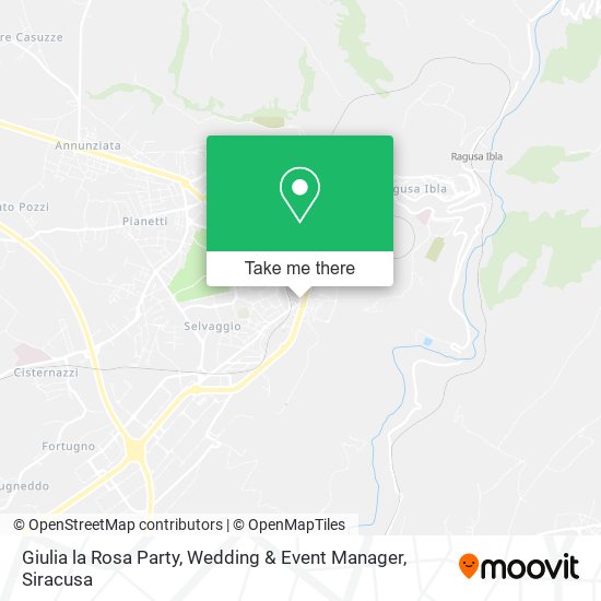 Giulia la Rosa Party, Wedding & Event Manager map