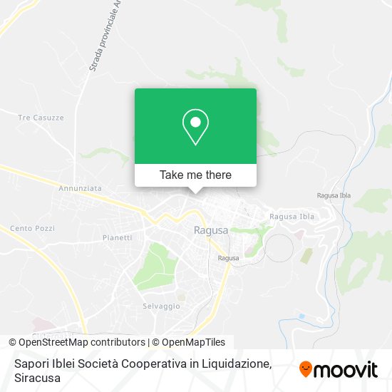 Sapori Iblei Società Cooperativa in Liquidazione map