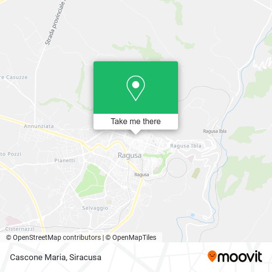 Cascone Maria map