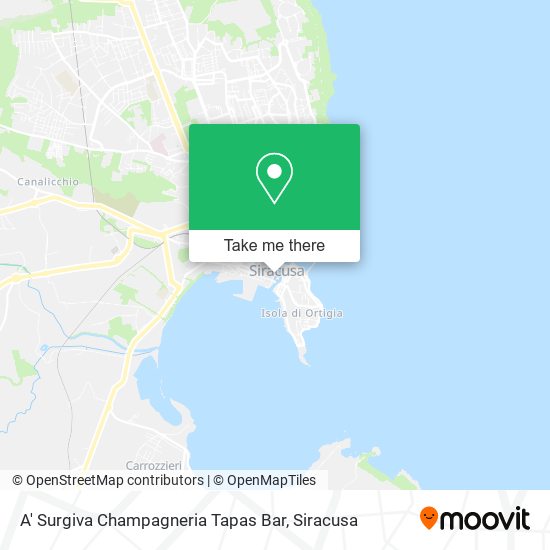 A' Surgiva Champagneria Tapas Bar map