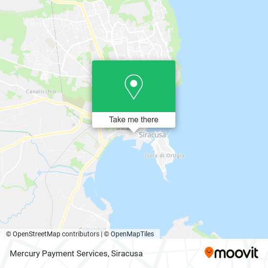 Mercury Payment Services map