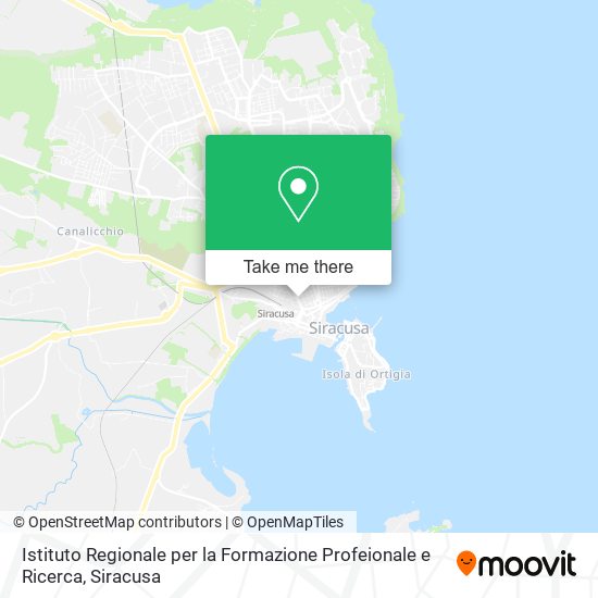 Istituto Regionale per la Formazione Profeionale e Ricerca map