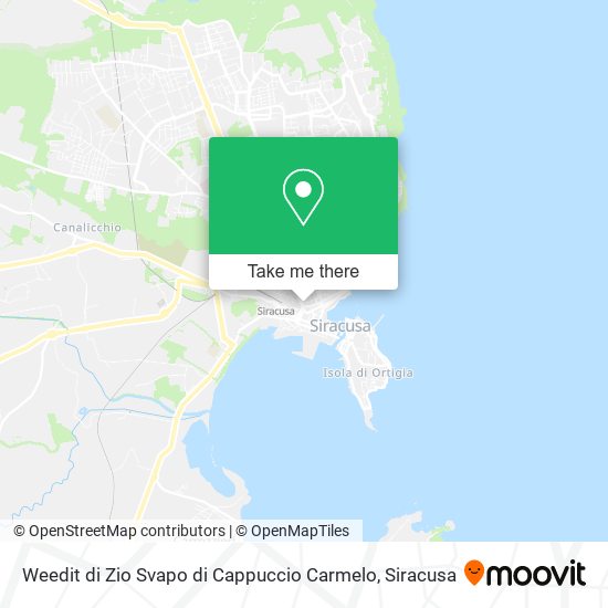 Weedit di Zio Svapo di Cappuccio Carmelo map