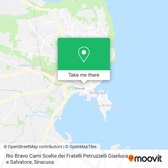 Rio Bravo Carni Scelte dei Fratelli Petruzzelli Gianluca e Salvatore map