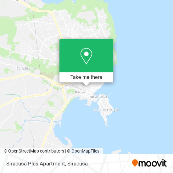 Siracusa Plus Apartment map