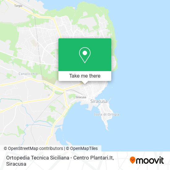 Ortopedia Tecnica Siciliana - Centro Plantari.It map