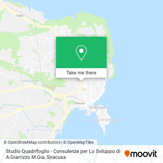 Studio Quadrifoglio - Consulenze per Lo Sviluppo di A.Giarrizzo M.Gia map