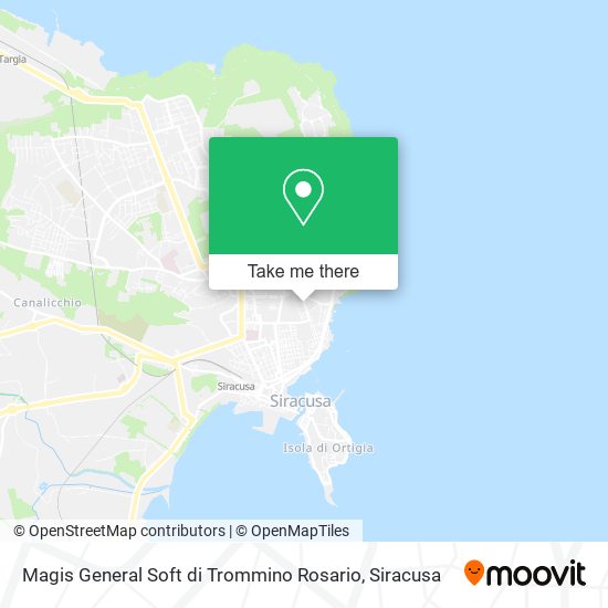 Magis General Soft di Trommino Rosario map