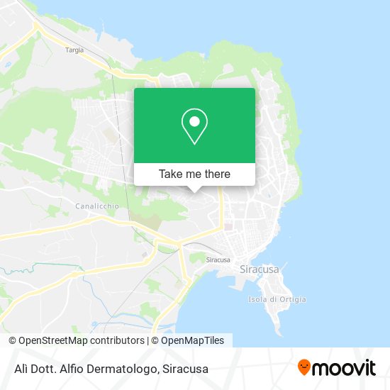 Alì Dott. Alfio Dermatologo map