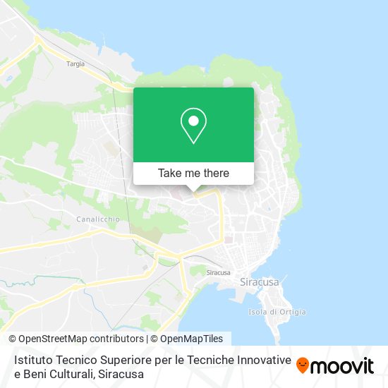 Istituto Tecnico Superiore per le Tecniche Innovative e Beni Culturali map