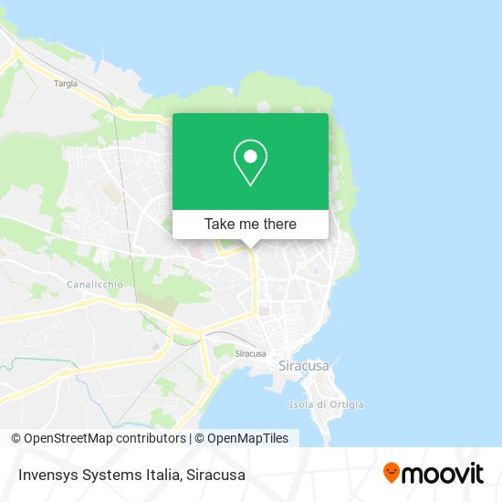 Invensys Systems Italia map