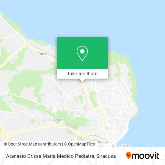 Atanasio Dr.ssa Maria Medico Pediatra map