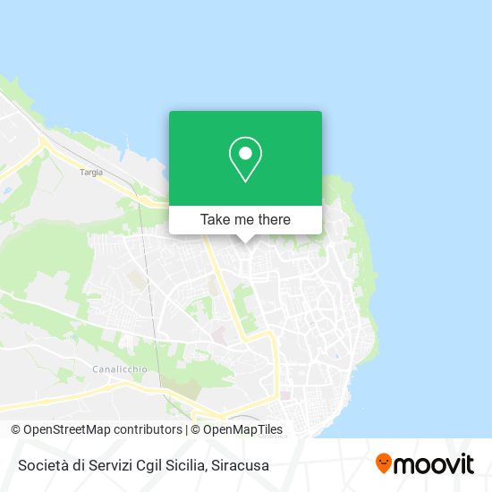 Società di Servizi Cgil Sicilia map
