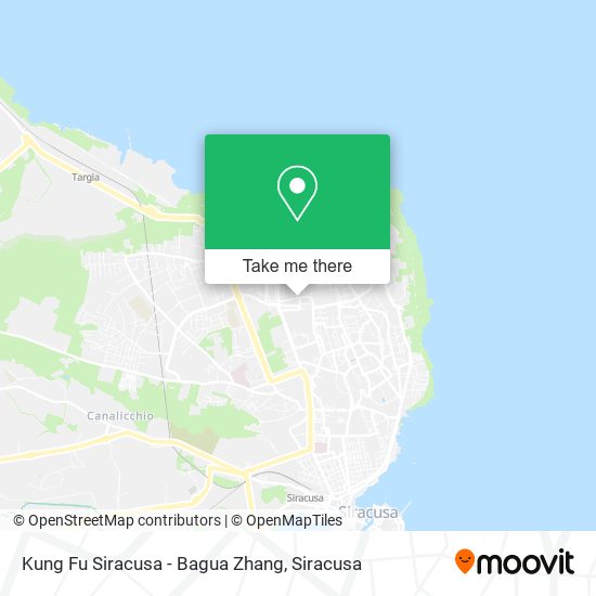 Kung Fu Siracusa - Bagua Zhang map