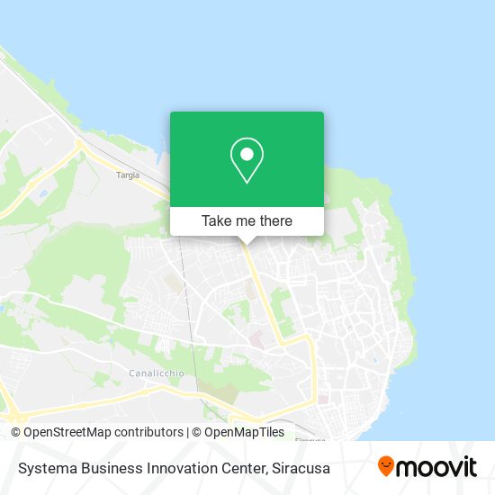 Systema Business Innovation Center map