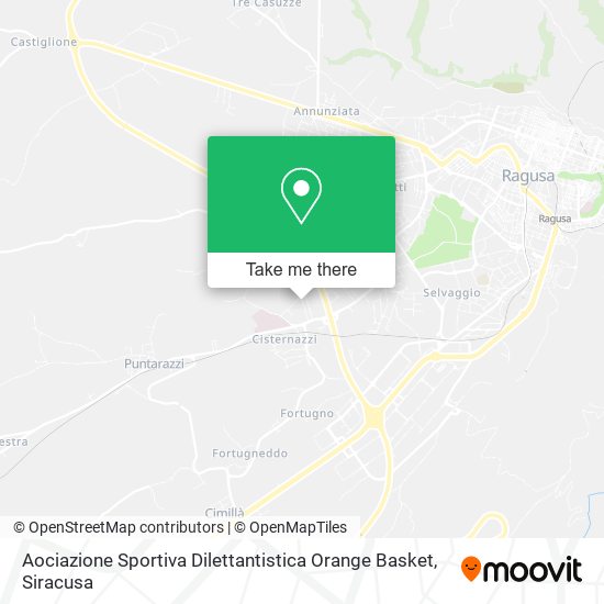Aociazione Sportiva Dilettantistica Orange Basket map