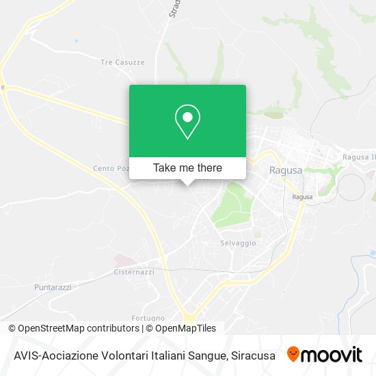 AVIS-Aociazione Volontari Italiani Sangue map