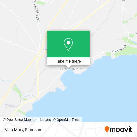 Villa Mary map