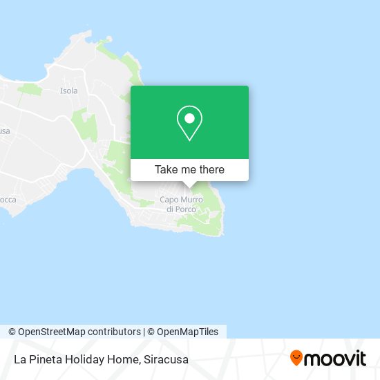 La Pineta Holiday Home map