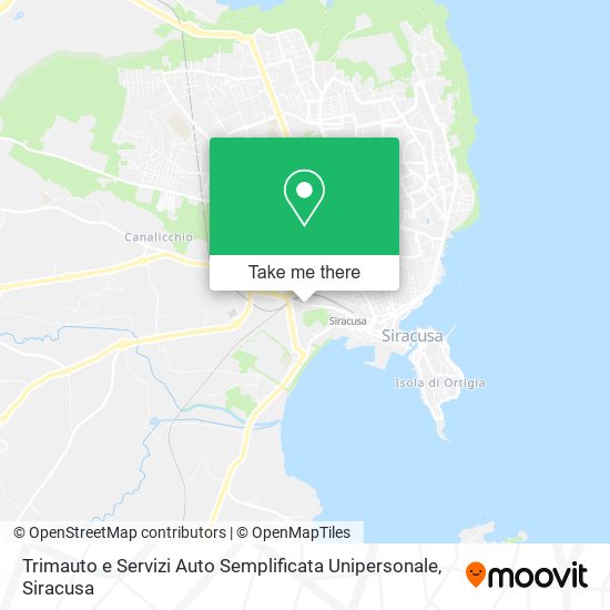 Trimauto e Servizi Auto Semplificata Unipersonale map