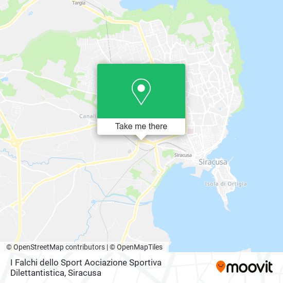 I Falchi dello Sport Aociazione Sportiva Dilettantistica map