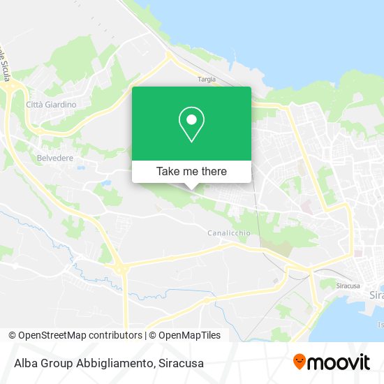 Alba Group Abbigliamento map