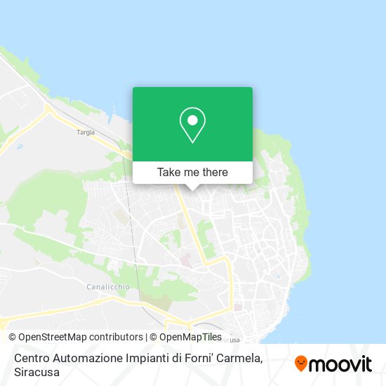 Centro Automazione Impianti di Forni' Carmela map