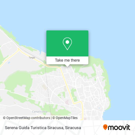 Serena Guida Turistica Siracusa map