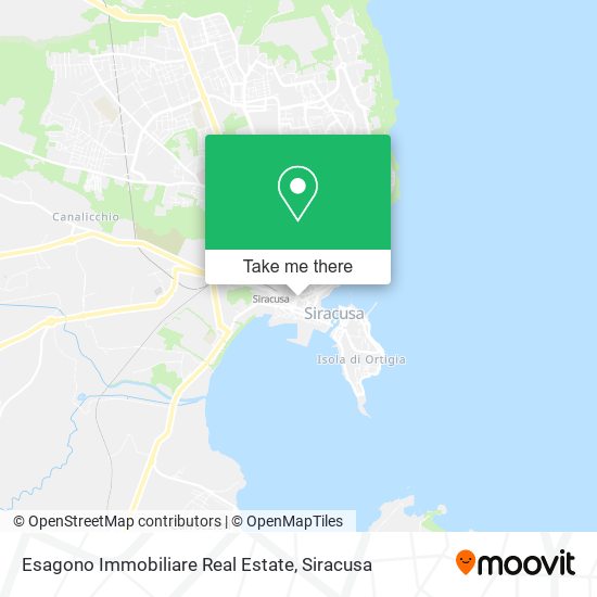 Esagono Immobiliare Real Estate map