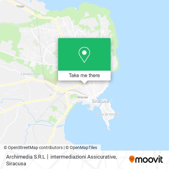 Archimedia S.R.L丨intermediazioni Assicurative map