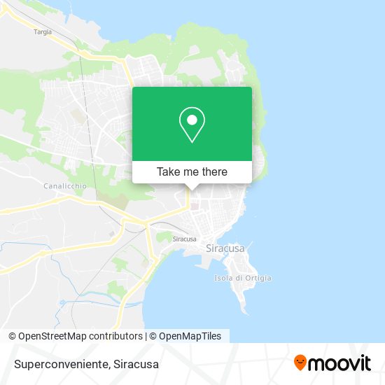 Superconveniente map