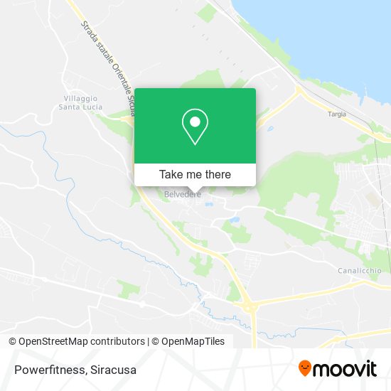 Powerfitness map