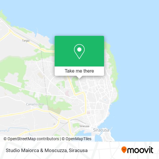 Studio Maiorca & Moscuzza map