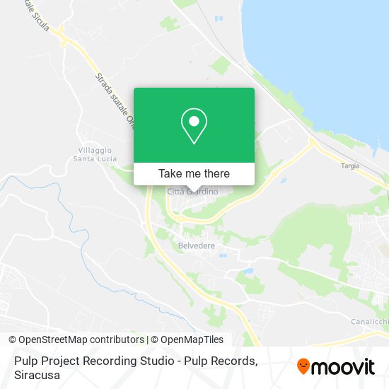 Pulp Project Recording Studio - Pulp Records map