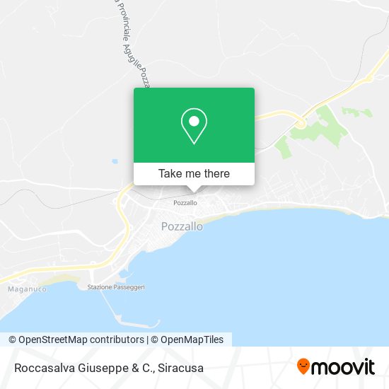 Roccasalva Giuseppe & C. map