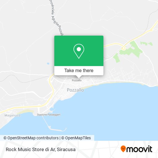 Rock Music Store di Ar map