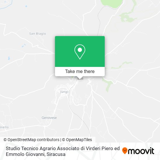 Studio Tecnico Agrario Associato di Virderi Piero ed Emmolo Giovanni map