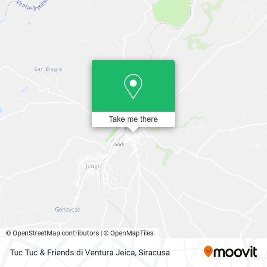 Tuc Tuc & Friends di Ventura Jeica map