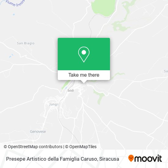 Presepe Artistico della Famiglia Caruso map