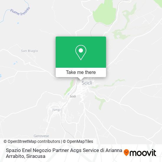 Spazio Enel Negozio Partner Acgs Service di Arianna Arrabito map