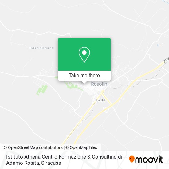 Istituto Athena Centro Formazione & Consulting di Adamo Rosita map