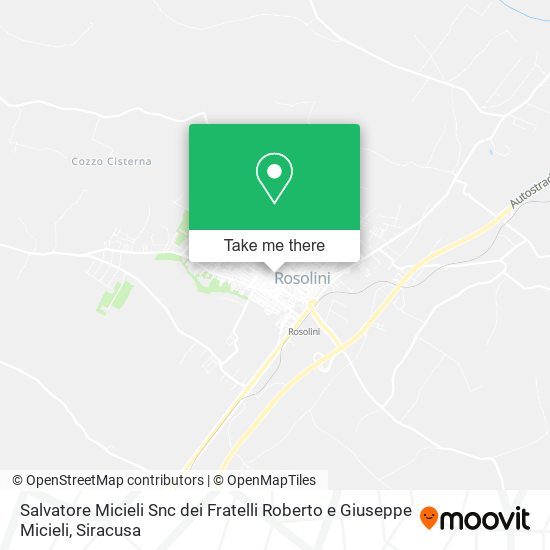 Salvatore Micieli Snc dei Fratelli Roberto e Giuseppe Micieli map