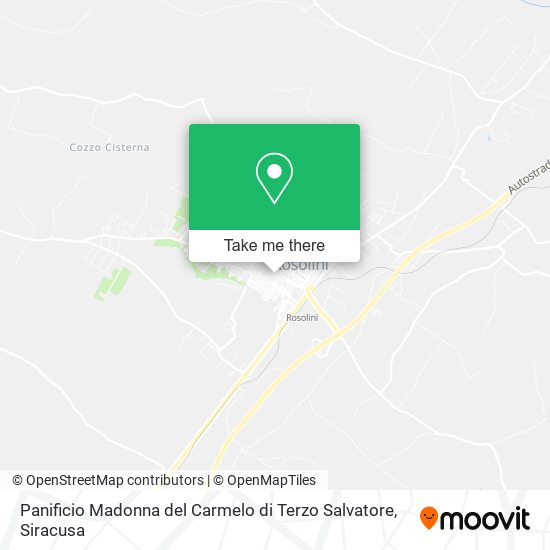 Panificio Madonna del Carmelo di Terzo Salvatore map