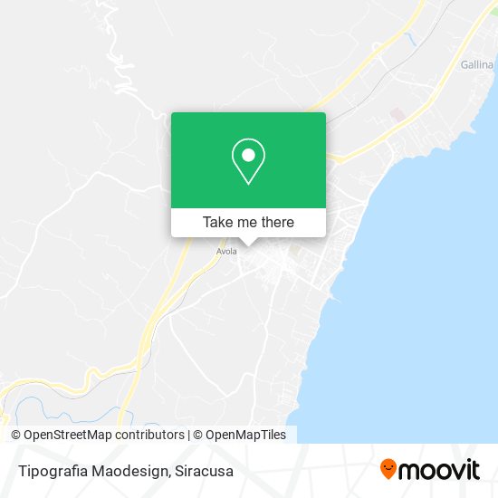 Tipografia Maodesign map