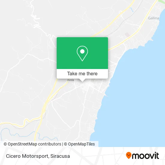 Cicero Motorsport map