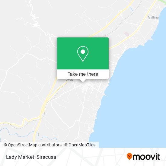 Lady Market map